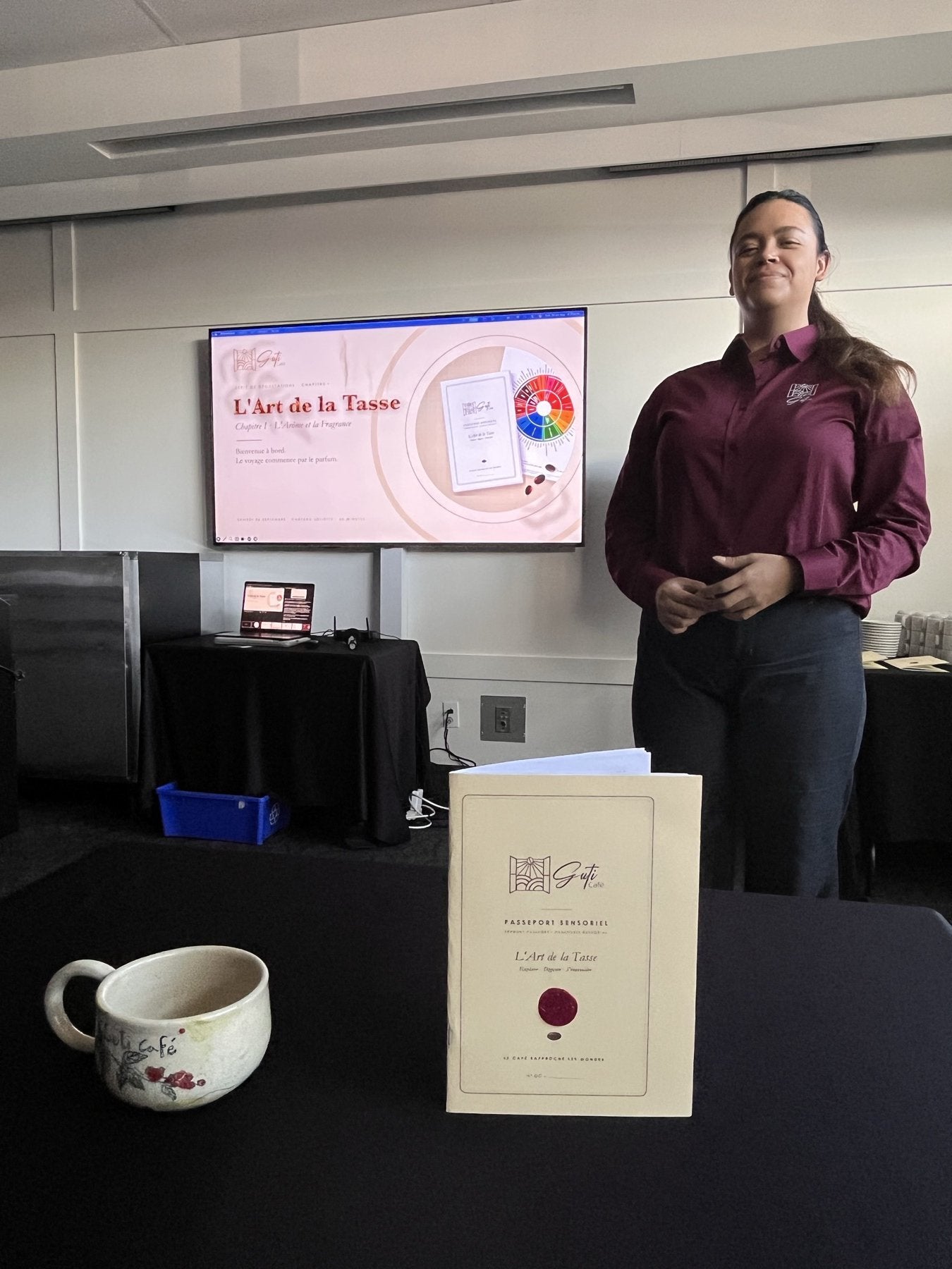 Présentation du passeport sensoriel L'Art de la Tasse
